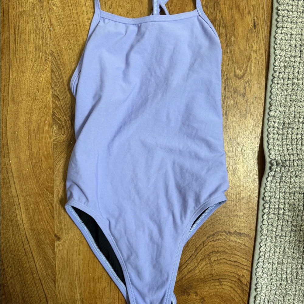 Lavender One-Piece Swimsuit